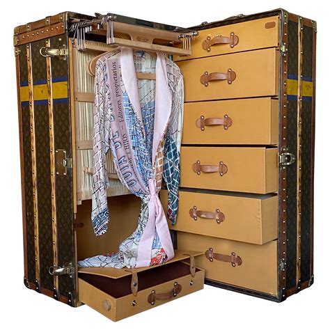 louis vuitton fragrance trunk|Louis Vuitton wardrobe trunk.